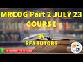 Introduction to mrcog part 2 and how to pass in one go