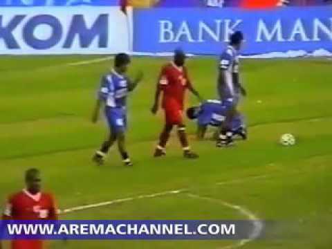 AREMA VS PSM UJung Pandang Liga Indonesia VII Divisi Utama 2001 (Bagian 6 )