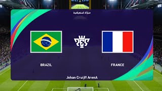 بيس 2021 مباراة البرازيل VS فرنسا بلايستيشن 5