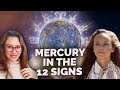 Mercury is Most Often Your JOB! Mercury in the 12 Signs.