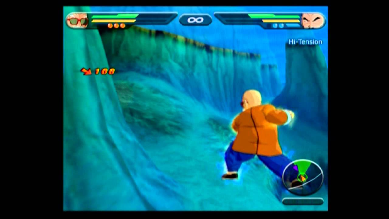 DBZ Budokai Tenkaichi 1 | CPU vs CPU #17 | Master Roshi vs General Tao