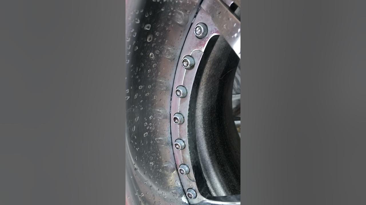 How to clean pitted chrome oxidation off wheels YouTube