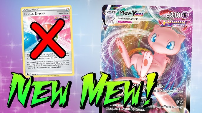 Pokemon TCG: Mew VMAX League Battle Deck