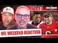 Reaction to Baker Mayfield-Bucs, Russell Wilson-Steelers, Patriots trade Mac | Colin Cowherd NFL