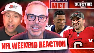 Reaction to Baker Mayfield-Bucs, Russell Wilson-Steelers, Patriots trade Mac | Colin Cowherd NFL