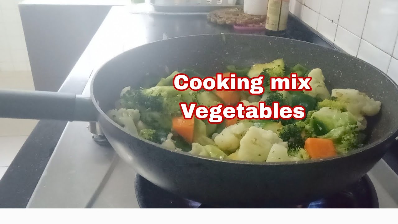 Mix In Cooking Cooking mix Vegetables π - YouTube