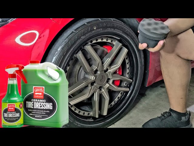 chinese dress ladies Griots Garage Black Satin Tire Coating