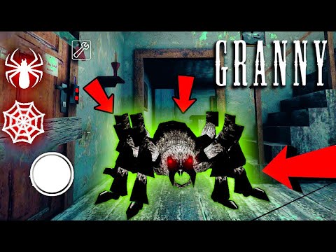 How to play as Granny&rsquo;s Spider! Funny moments at granny&rsquo;s house!