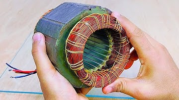 Generate 220V and 62kW electricity for free 100% real in your home