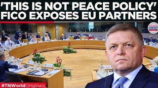 FICO BLASTS EU’S UKRAINE WAR LOANS, Says 'It’s a Fatal Mistake, Let Them Fight…' | World News