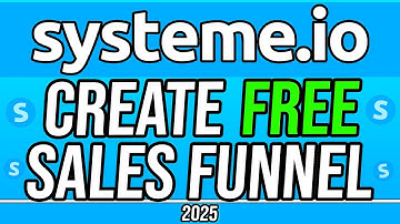 How to Create a Sales Funnel for Free In Systeme.io Tutorial 2025