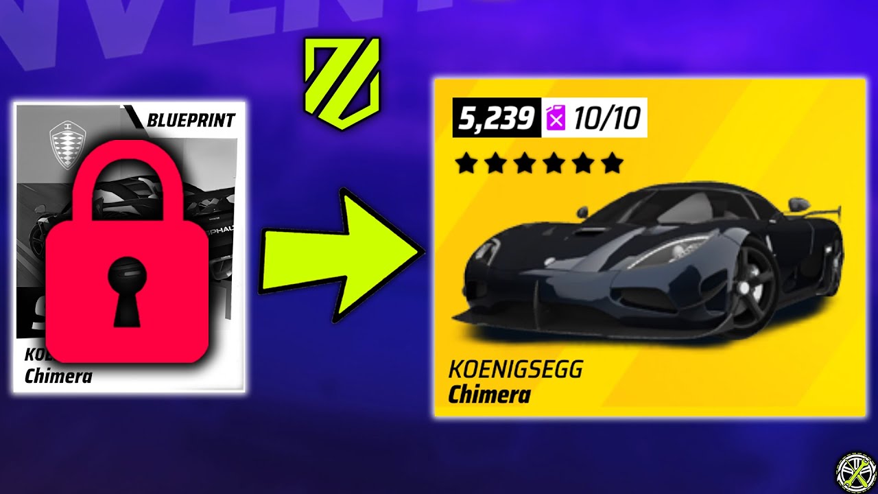From SCRATCH to GOLD Koenigsegg Chimera: Asphalt Legends RTG 