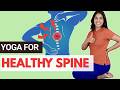 Yoga for HEALTHY SPINE I Yoga for FLEXIBILITY #yogaforspine #yogaforflexibility #posturecorrection