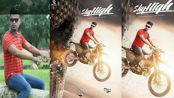 Sonu Rajput Editing Tutorial || Skyhigh Editing Lover || SR New Dp Editing in PicsArt by KR Editing