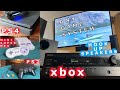 Hook up any game console to tv and surround sound