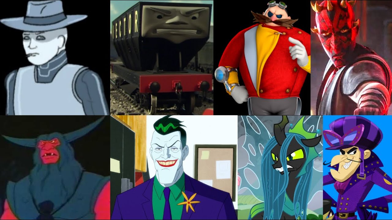 Defeats Of My Favorite Cartoon Villains 4.