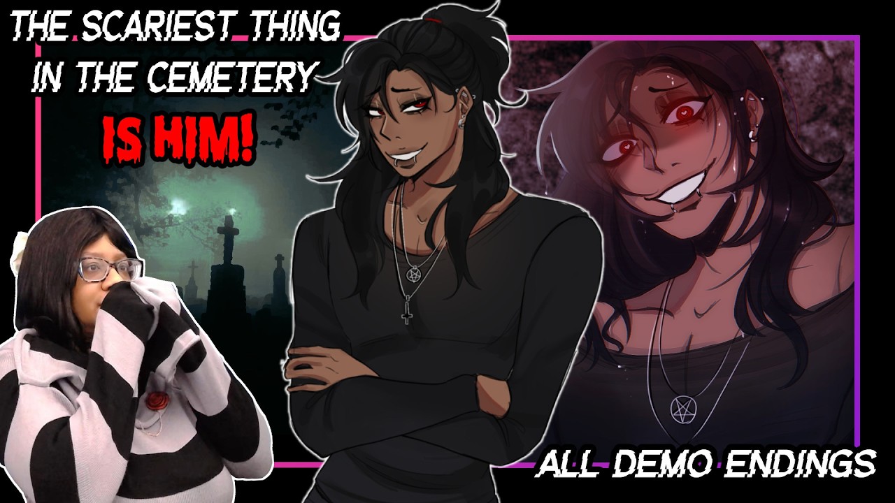 🚩🪦The Reddest Flag I've Ever Seen! | 🪦Date at the Cemetery DEMO | All Endings