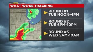 Chicago First Alert Weather: Tracking possible severe weather Tuesday
