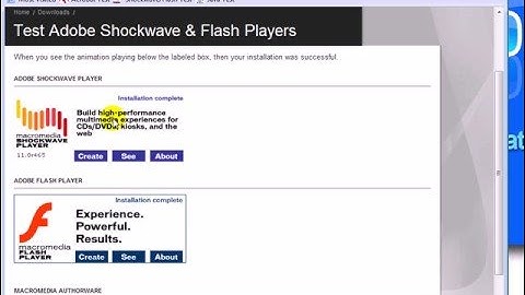 How-To Test Adobe Flash, Shockwave, Acrobat and Java