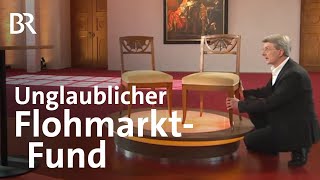Sensationsfund: Wertvolle klassizistische Stühle vom Flohmarkt | Kunst + Krempel | BR