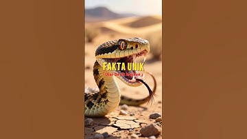 ULAR DERIK PALING MEMATIKAN‼️MOJAVE RATTLESNAKE‼️ #shorts #facts #animals #faktaunik
