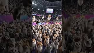 1000 cat is jumping