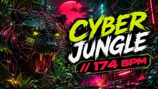 Techno CYBER JUNGLE // 174 BPM ⚡ | 60 Minutes of Explosive Techno Jungle & Dark Bass