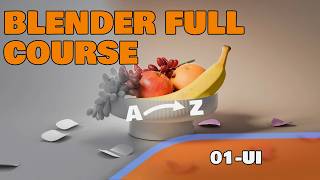 Blender Free Course 01 Basic UI