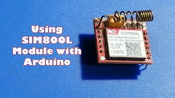 Using SIM800L GSM Module with Arduino | 5 Minute Tutorial