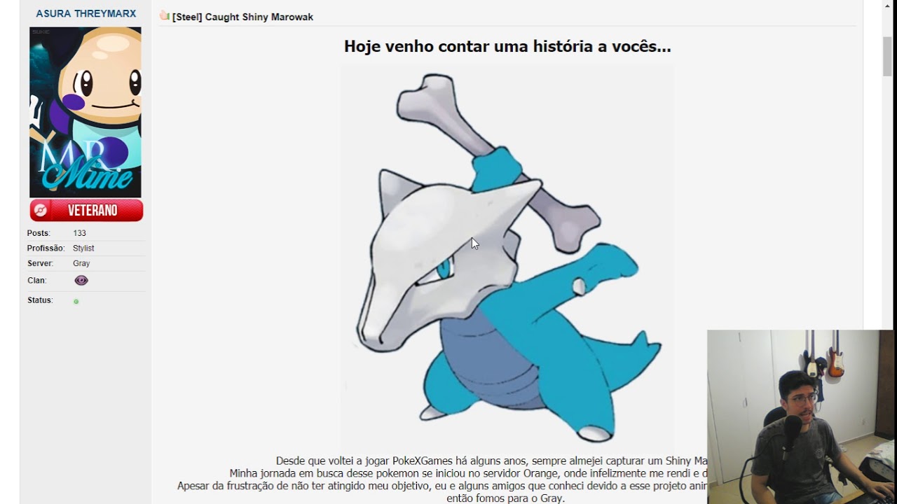 PXG Aconteceu No Forum #25 LvL 500, Venda Red Gya e Catch Shiny Honchkrow