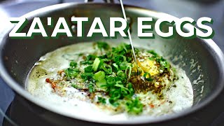 Super Tasty Za'atar Eggs (Middle Eastern Style)