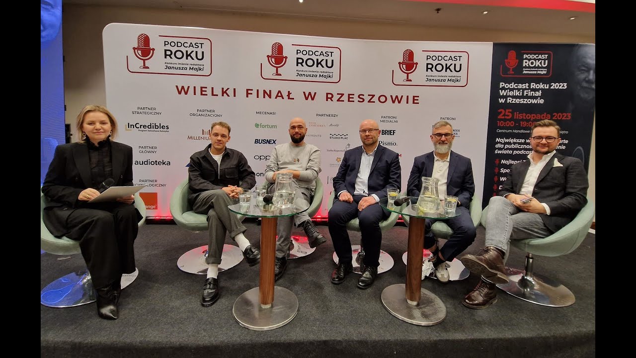 Podcast Roku Podcast Roku 2023 debata o przyszłości podcastów. - YouTube