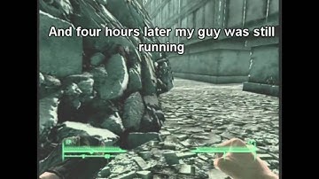 Fallout 3 glitches- endless out of map