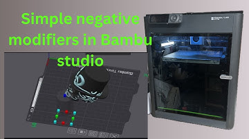 Using negative modifiers in Bambu Studio P1s/P1p/X1c