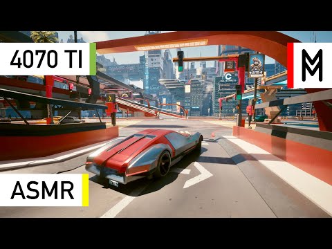 Drivin’ Aerondight in sunny Night City 🌇 Cyberpunk 2077 | RT OVERDRIVE | RTX 4070 Ti | DLSS3 | ASMR