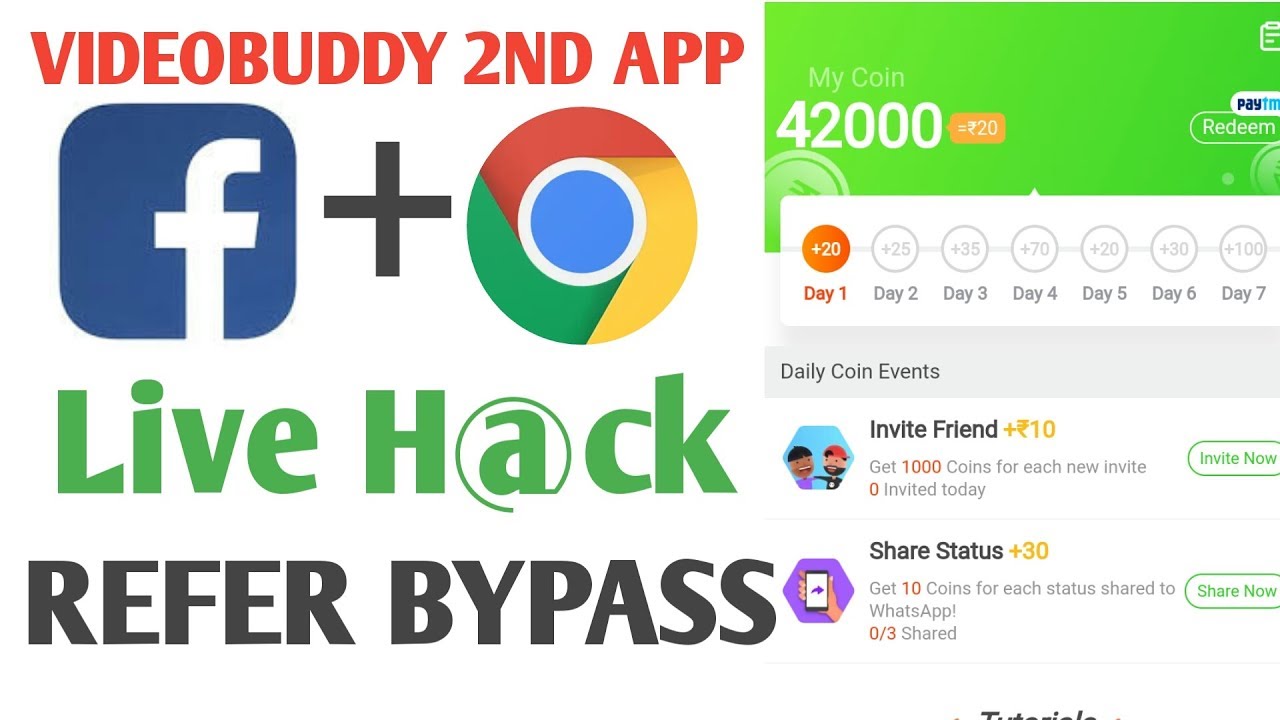 Otp Bypass Videobuddy 2nd App Unlimited Trick || Vclip App Unlimited Trick || Otp Bypass || Hindi