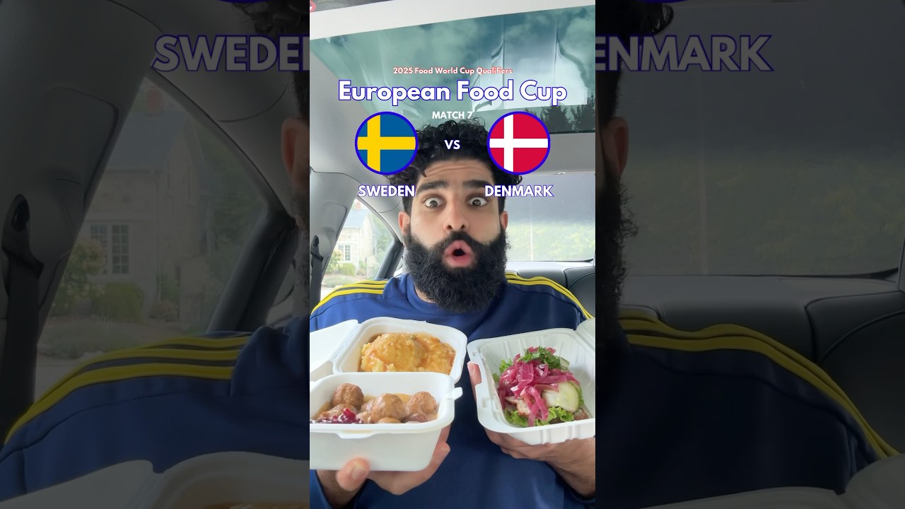SWEDEN VS DENMARK - European Food Cup