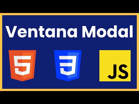 Video: ¿Qué es la clase modal en HTML?