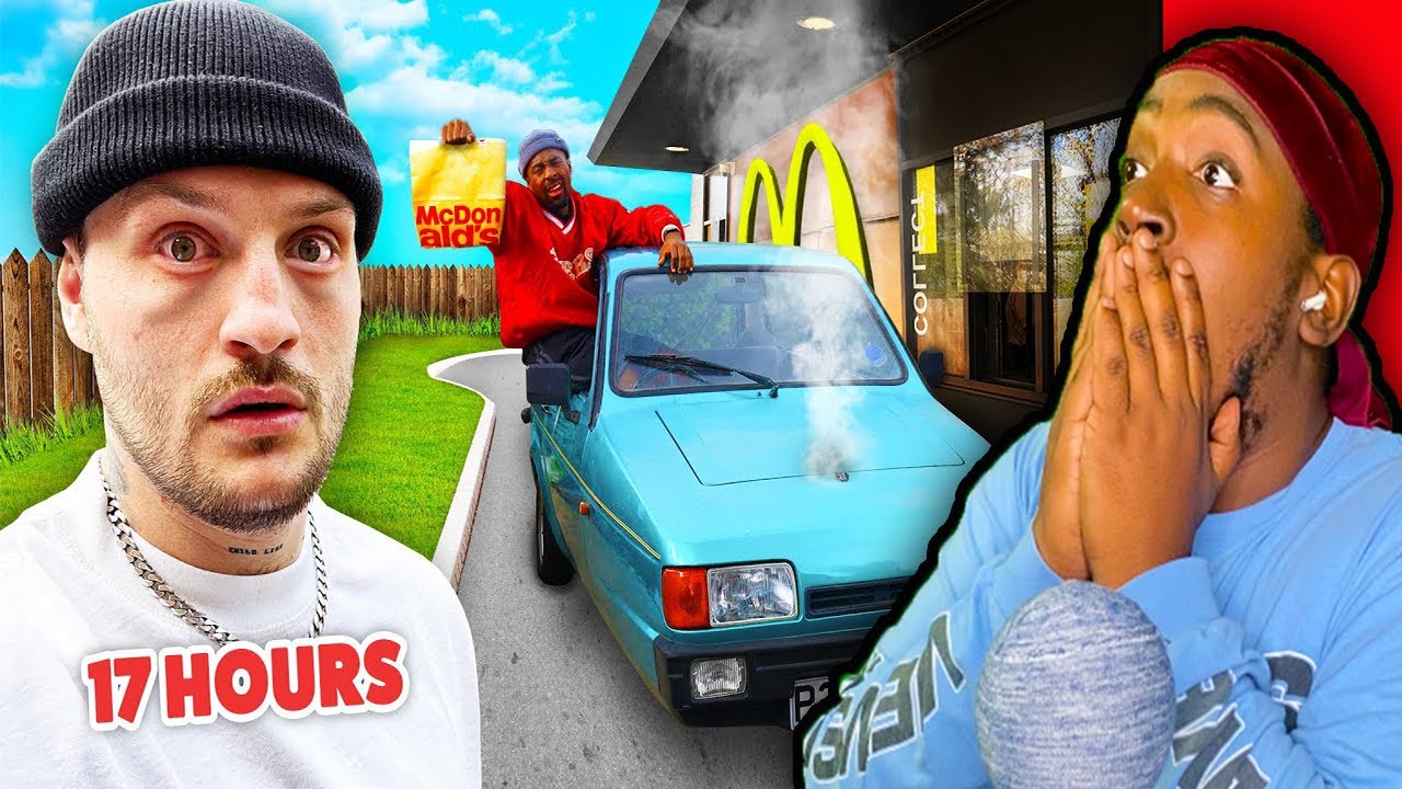 Reaction To Driving 100 Miles Through A McDonald’s Drive-Thru