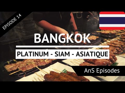 Thailand Vlog - Day 3 - BANGKOK - Platinum Mall, Siam Square, Central World, Asiatique (EP 14)