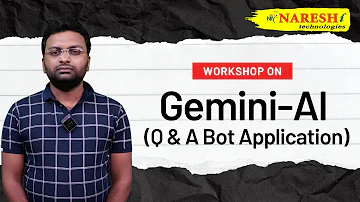 Gemini AI | (Q & A Bot Application ) | Mr. Omkar | NareshIT