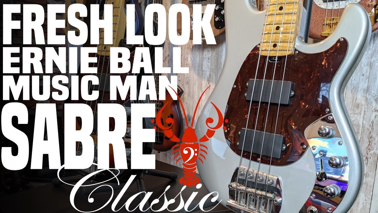 Ernie Ball Music Man Sabre Classic x 2 - Testing BOTH flats and rounds! -  LowEndLobster Fresh Look