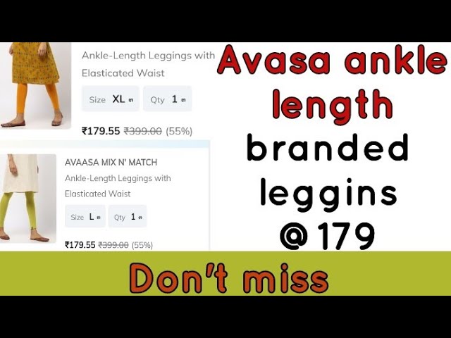 Avaasa Brand Shimmer Leggings* Full length - Size S/M/L/XL Ankle - Size  S/L/XL MRP: 699/- Color : Beige ~*Our Price : 400 plus… | Instagram