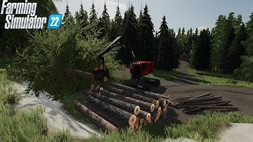 FS22 | logging timelapse | Loggers Paradise #3 | Finally doing some logging
