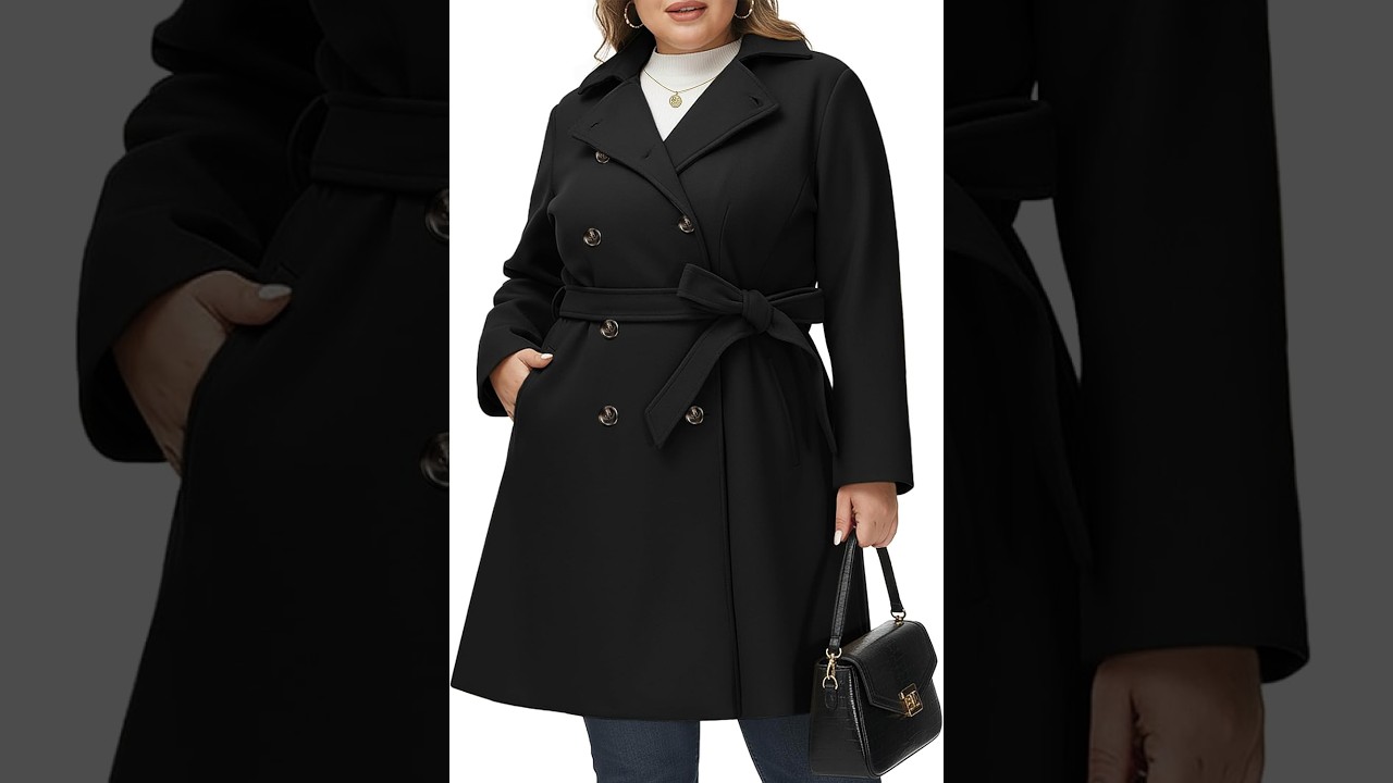 Hanna Nikole Mid Long Winter Pea Coat Review - Pros & Cons - Plus