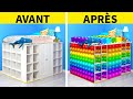 MEILLEURES IDÉES POUR TRANSFORMER TA MAISON || TRANSFORMATION EXTRÊME D'UNE CHAMBRE