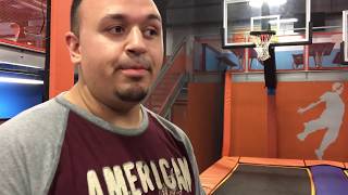 TRAMPOLINE PARK ! w/ Uncle Crusher, Anthony & Dingle Mom! Bounce in the Foam Pit || VLOG