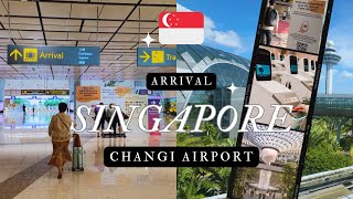 Enter Singapore 2024  Changi Airport Arrival, Immigration, Automated Lane