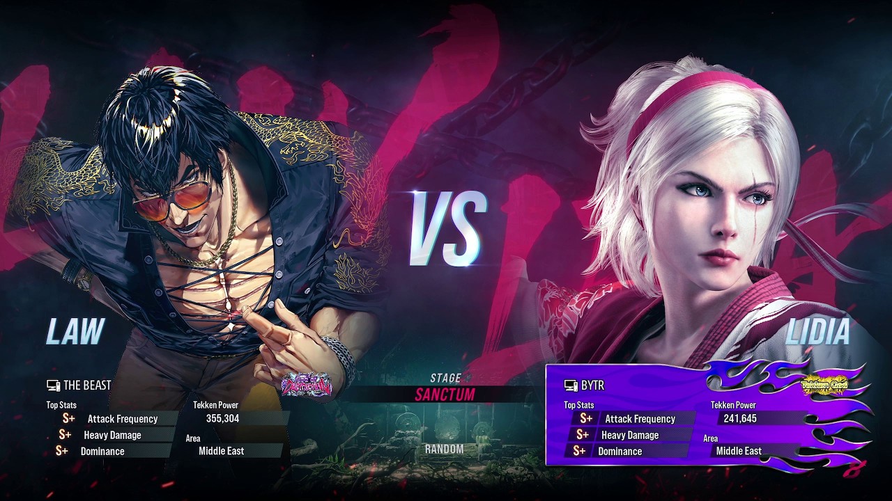 BSK (Law) VS BYTR (Lidia) Tekken 8 Ranked - YouTube