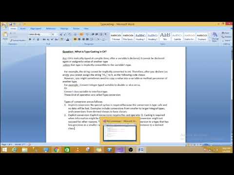What is type-casting in c#? || implicit conversion ||  Explicit conversion || Type-Casting